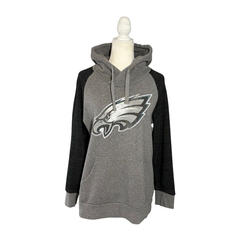 Fanatics Philadelphia Eagles black and gray hoodie - L